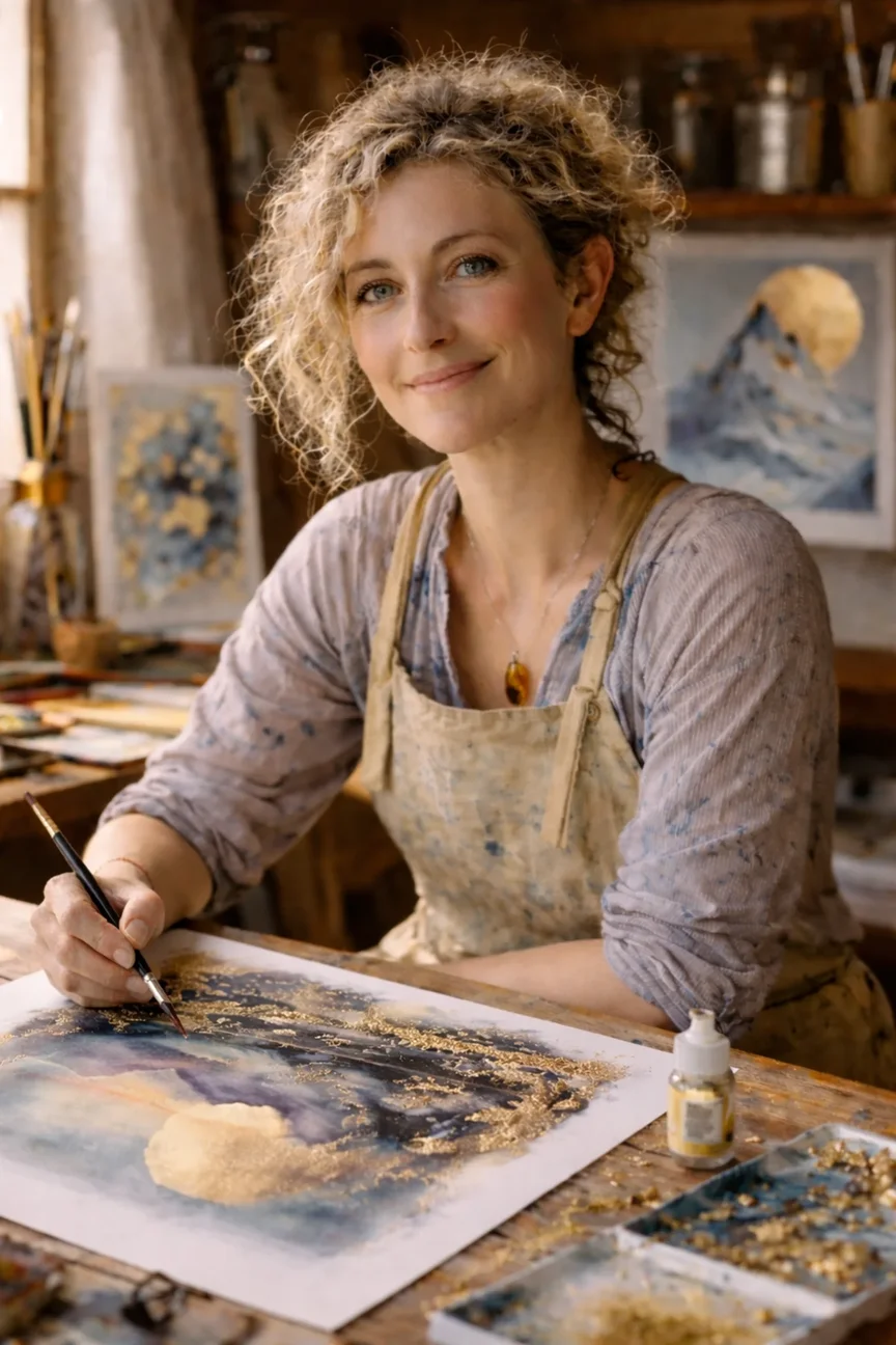 Claire Ashford, watercolor artist