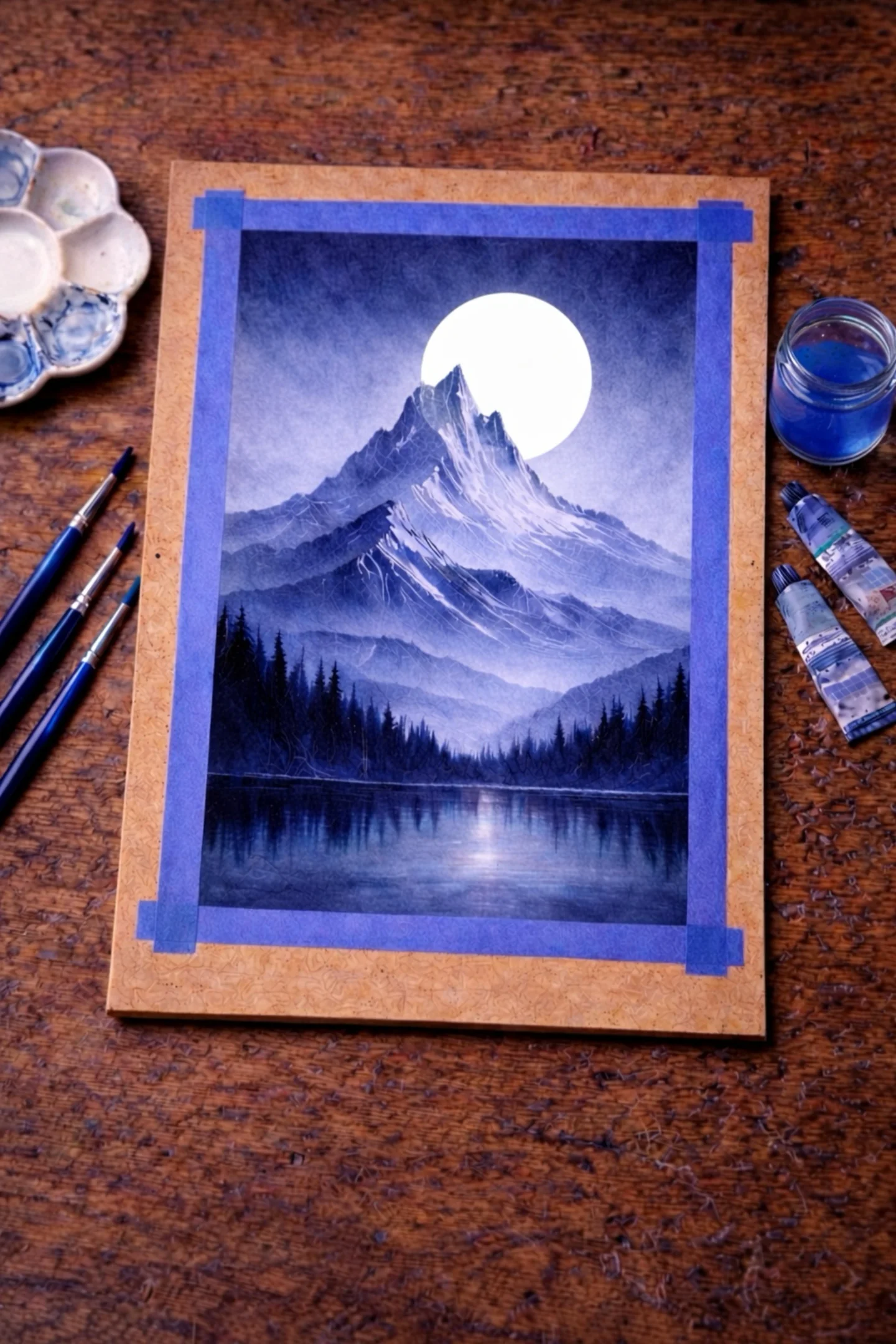Module 2: Paint the gold mountain from scratch