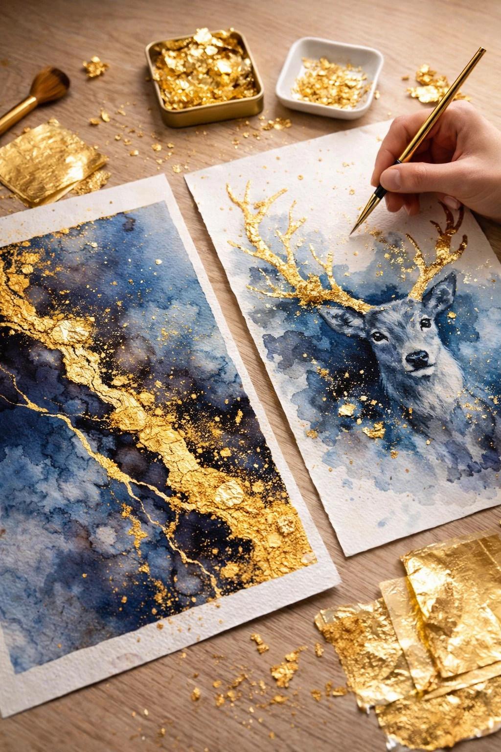 Module 6: Use these gold techniques on future paintings too